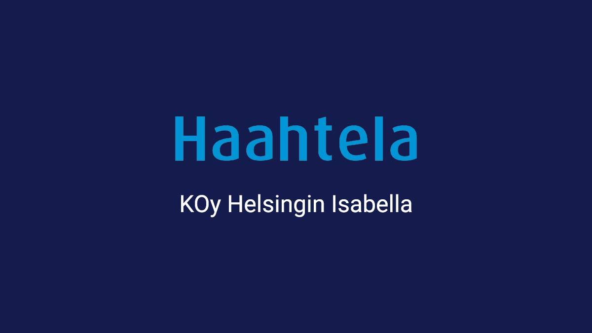Reference story logo Haahtela Isabella