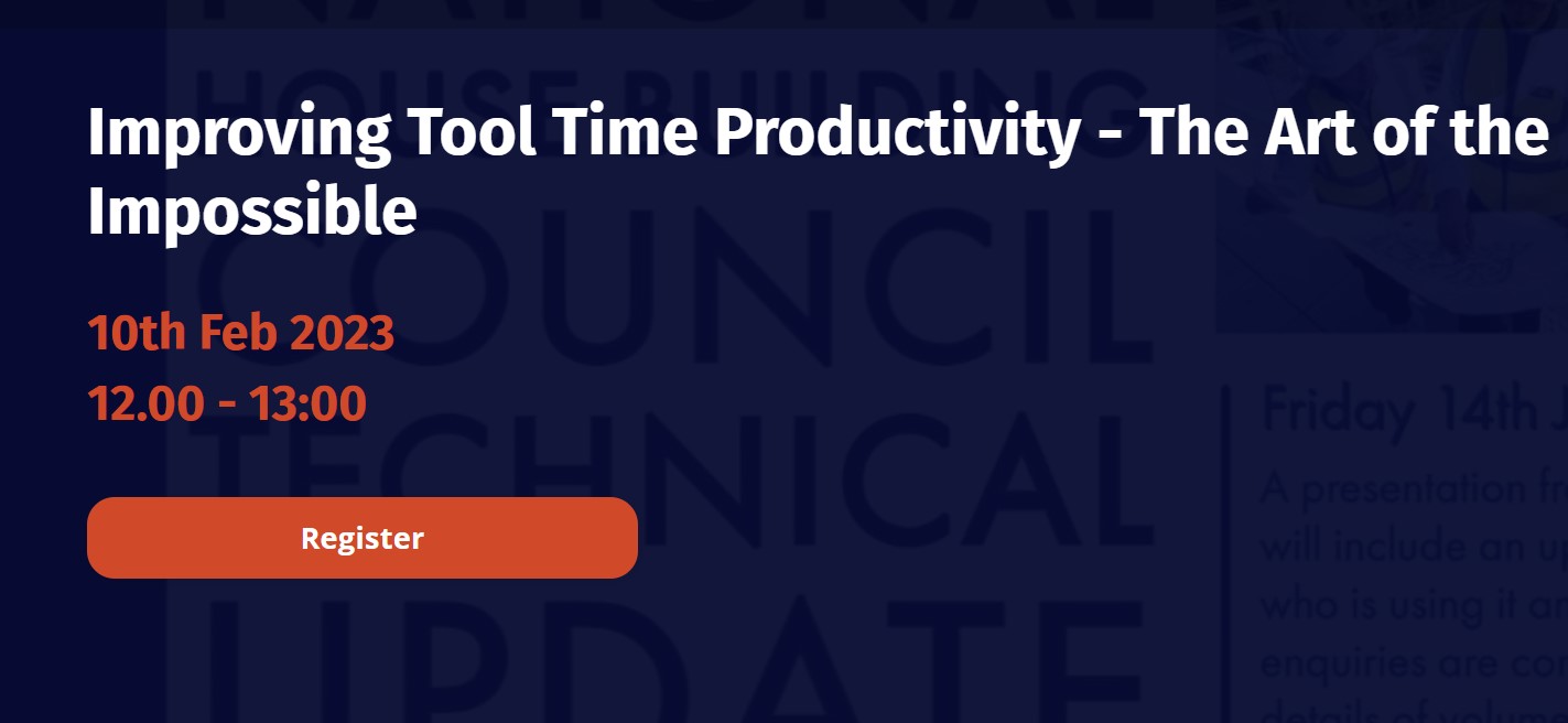 Webinar Improving Tool Time Productivity - Constructing Excellence Midlands 100223
