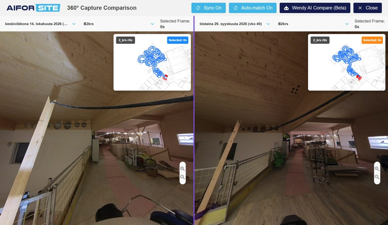 Aiforsite 360 capture comparison side by side